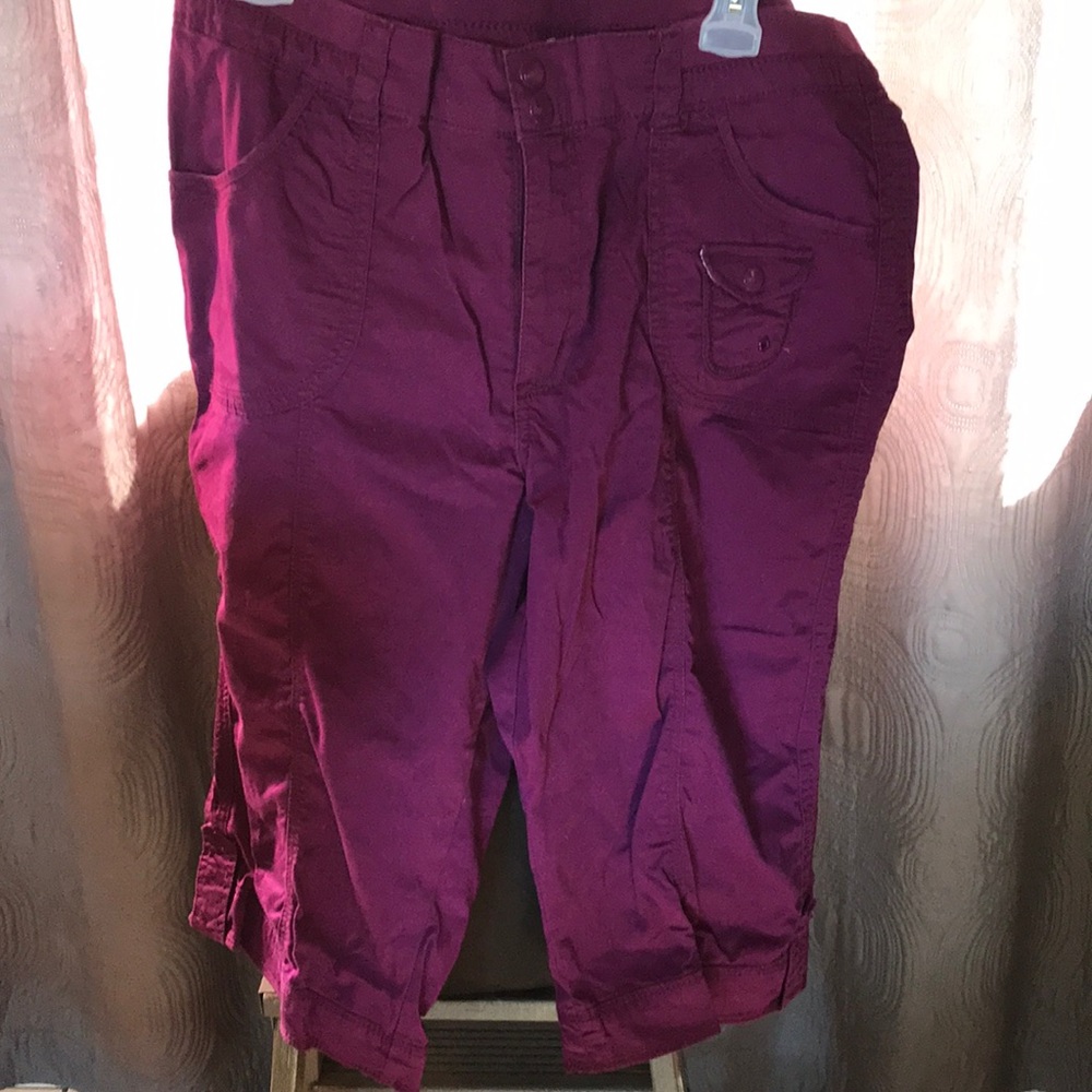 Purple capris 18 w